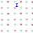 small, pixelated icons with blue text reading 'I', 'love', and 'Nyk' overlaid on the image