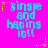 Pixelated text 'single and hating it!!' on bright pink background with yellow and pink star accents.
