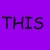 A 3x3 grid of colored squares with text fragments, each square a different color and containing black or white text in pixelated font.