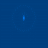 Blue circular icons with upward-pointing arrows in various states of visibility and outline thickness on a dark blue background.