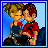 A 4x4 contact sheet of pixel art frames showing a cartoon couple and repeated text about a 'sexy body' with variations on holding it against the viewer.