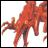 A 48x48 pixel buddy icon featuring a red, pixelated creature with multiple limbs on the left side and white text reading "Anime IM" above smaller text "c0m" on a black background to the right.