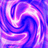 A swirling purple and pink abstract pattern with pixelated text reading 'confusing?' in multiple instances.
