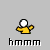Pixelated character in yellow shirt with white head, showing three distinct poses and text variations across observations.