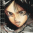 A pixelated anime-style character face on the left side of a contact sheet with text "Anime IM" and "COM" on a black background to the right.