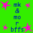 Green background with blue text and pink star icons arranged in a pattern