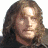 A 48x48 pixel buddy icon featuring Orlando Bloom as Legolas from The Lord of the Rings: The Return of the King, with a split composition showing his face on the left and movie title text on the right.