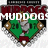 A baseball-themed buddy icon with a green diamond field, brown bases, and a player in gray uniform swinging a bat, featuring text overlays.