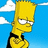 Pixelated cartoon character with yellow skin and black hair stands against blue sky with white clouds, next to yellow background with pink text.