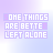 identical pixelated text icons on a soft purple gradient background, each displaying 'SOME THINGS ARE BETTER LEFT ALONE' in blocky white letters