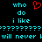 Pixelated cyan text on black background with red heart symbol, displaying repeated phrases and question marks.