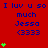 Red background with blue text repeating 'I luv u so much Jessa <333' and green heart symbols in vertical