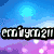 Pixelated image with four distinct sections: blue sky, purple landscape, green terrain, and red text overlay reading "I Want You" on a fiery background.