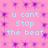 Pixelated text repeats 'u cant Stop the beat' in light blue on a pink background with purple starburst patterns.