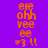 A static image with orange text on a purple background, featuring repeated phrases and symbols