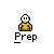 Pixel art character in yellow shirt with white face and black eyes, shown in multiple poses with speech bubbles containing text like HEY!, ISNT LIFE, GREAT!, DIE.