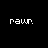 pixelated 'rawr' text icons in various color schemes on a black background, with one gray visible at bottom-right