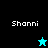 Four display the name 'Shanni' with a star icon changing from cyan to black against varying backgrounds