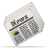Pixelated icon shows a white triangular shape with dark gray and green elements on a light gray background.