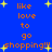 Blue background with orange text reading 'like love to go shopping!!' repeated twice, surrounded by yellow star shapes.