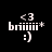 <3 brimii* :) icon with four background color variations: black, magenta, bright pink, and dark purple.