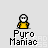 Pixelated character in yellow shirt with white helmet holding red object, transitioning through fire effects and pose changes.