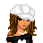 A 4x4 contact sheet of pixel art frames showing a female character with brown hair, white cap, black top, and white pants in various poses alongside text variations reading "brunette babe" with heart symbols.