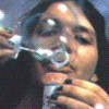 Four- shows people blowing bubbles with a wand, one with pink text reading "Blowing more than bubbles for over 10 years" on black background