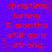 Red text on blue background reads 'christina kenny 5 months still goin strong.' with purple square outlines scattered across the image.
