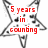 Animated star-shaped icon with four text variations: red "5 years in counting," black "We're still in the game ... Sparks All-Stars," yellow "Remember The Name!" and a blank gray
