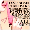 A static image shows a person holding a pink object near their face with a heart symbol on their chest, overlaid with bold text.