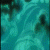 Animated sequence of a character with dark hair and red eyes against a teal background, showing facial expressions and head movements.