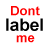 A 48x48 pixel animated contact sheet with three columns showing text and character frames, featuring red and black text on white backgrounds with a gray transparency area.