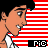 Animated contact sheet of a cartoon character's face with changing mouth expressions against red-and-white striped background, featuring repeated "EPIC" text in black blocks.