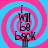 A four- of pixelated icons with pink and blue spiral backgrounds, each displaying 'I ❤️ BOOK' text above a stylized figure