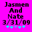 Pixelated text on bright pink background with cyan and purple star icons below, showing two identical frames with slight star position differences.