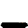 Pixelated cartoon animal with red-green checkered pattern, black eyes and nose, white mouth, standing on black base against gray background.