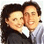 A contact sheet of two animated frames showing a pixelated image of two people embracing on the left and green text reading "Original Icons .com" on the right against a dark background.