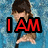 A pixelated image with red text overlays on a blue background showing repeated figures of a person in motion.