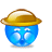 Animated contact sheet of a blue cartoon character with a yellow hat sleeping, showing frame-by-frame changes in Z symbols and facial expression.