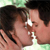 A 50x50 pixel animated contact sheet showing seven frames of a romantic movie scene with two people kissing, accompanied by partial text reading "A Walk To Remember" in cursive font.