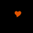 A static contact sheet of a 4x3 grid showing animated frames with hearts and text on a black background.