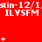 Red background with repeated white text and asterisk patterns in a