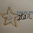A pixelated star-shaped icon with a gradient outline in brown and gray tones, positioned next to partially visible text on a light beige background.