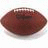 A pixelated brown football with white stitching on a light background, accompanied by text reading "If cheer was any easier it would be called football".