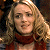 A split-frame contact sheet showing a pixelated image of a woman with long blonde hair and red scarf on the left, next to green text reading "Original Icons .com" on a dark background.