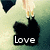 A four- shows a person's legs and shadow with text changing : 'Love', 'will find', 'a way'