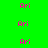 Green background with pink 'Ari' text and yellow rectangular blocks in a pattern