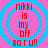 Four identical circular icons with blue concentric rings on pink background, each containing red text reading 'nikki is my bff so r u!!'