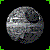 Six circular grayscale icons arranged in a , each showing a different phase of a rotating object with visible surface details